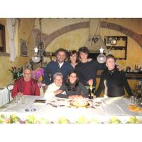 Familie, Toskana, Italien 2