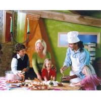 Familie, Toskana, Italien 6